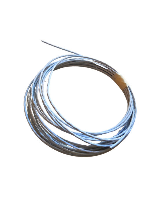 3X0.24 AWG WHITE SHIELDED CABLE